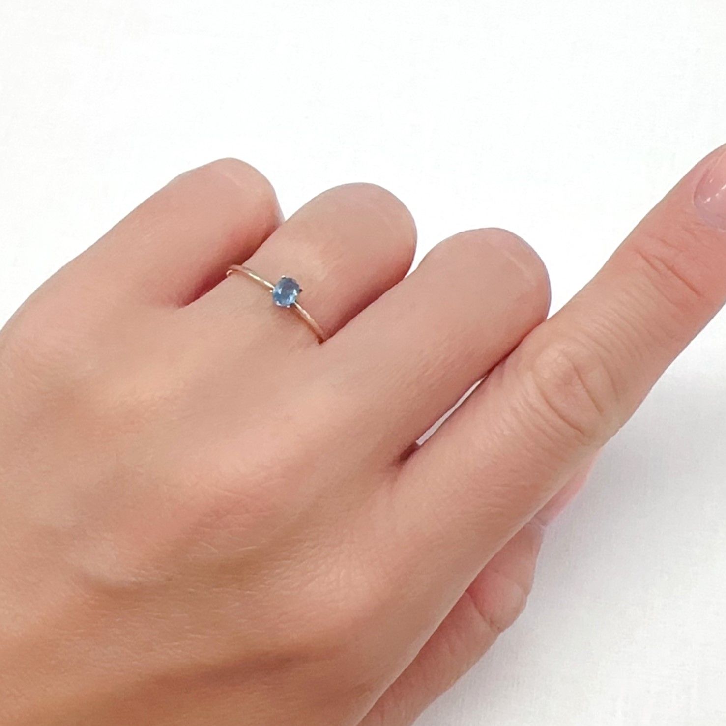 icejet★タトゥーアクアマリン★リングオーダー タトゥーアクアマリン ブラジル・ミナスジェライス州タトゥー