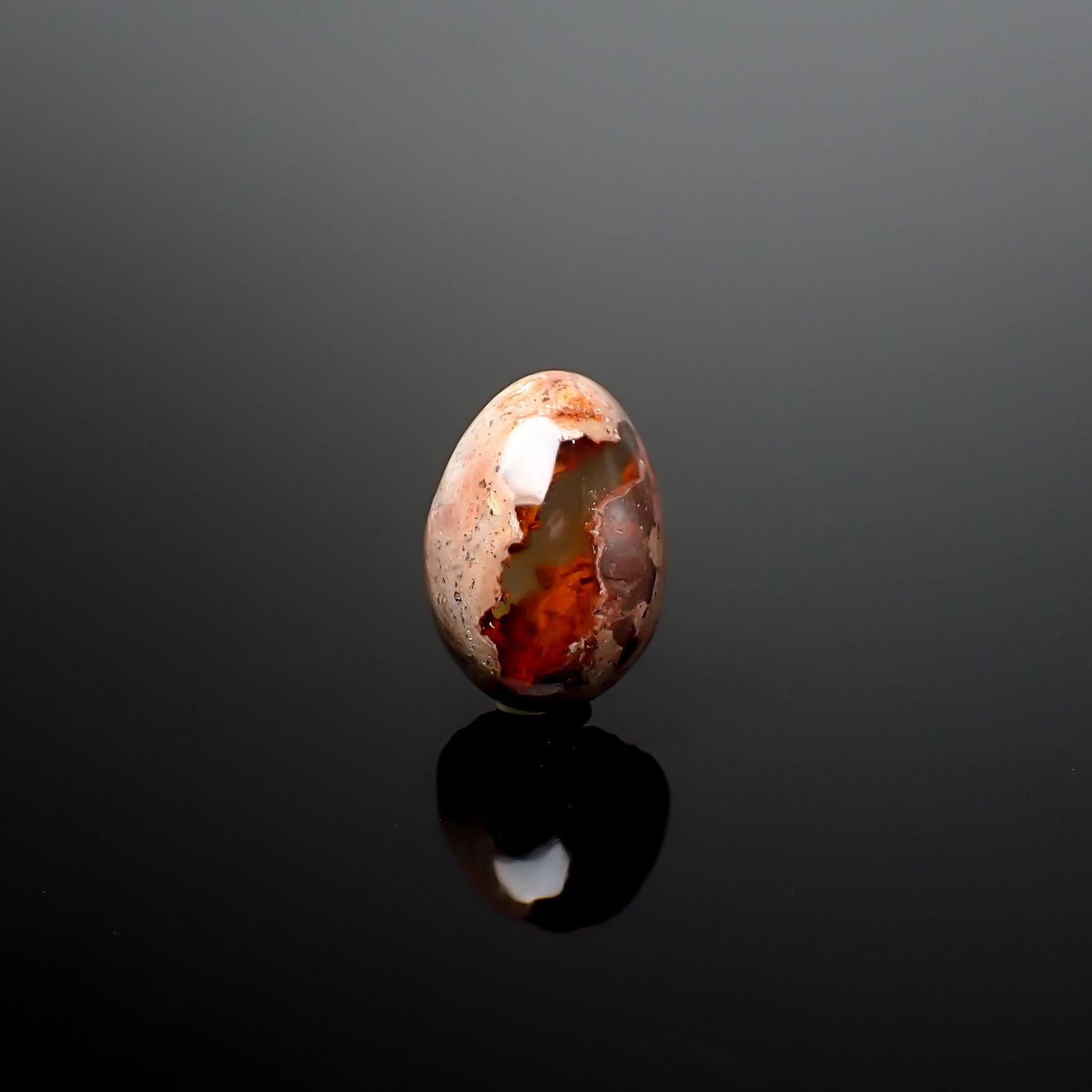 カンテラオパール メキシコ産 6.74ct / 16x11.3mm前後 [260933081]