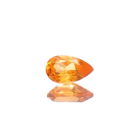 マンダリンガーネット マダガスカル産 0.24ct[240628215]4.8x2.8mm前後