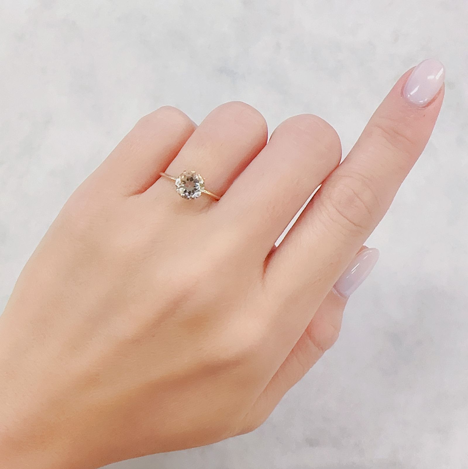 イエロースキャポライト フルオレッセンス(宝石名スキャポライト)タンザニア産 1.20ct 識別済[230722656]7x7mm前後