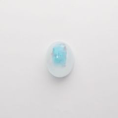 パライバトルマリンインクォーツ(宝石名トルマリンインクォーツ/別名パライバ・トルマリンインクォーツ) ブラジル産 1.46ct 識別済[210712003]8×6.1mm前後