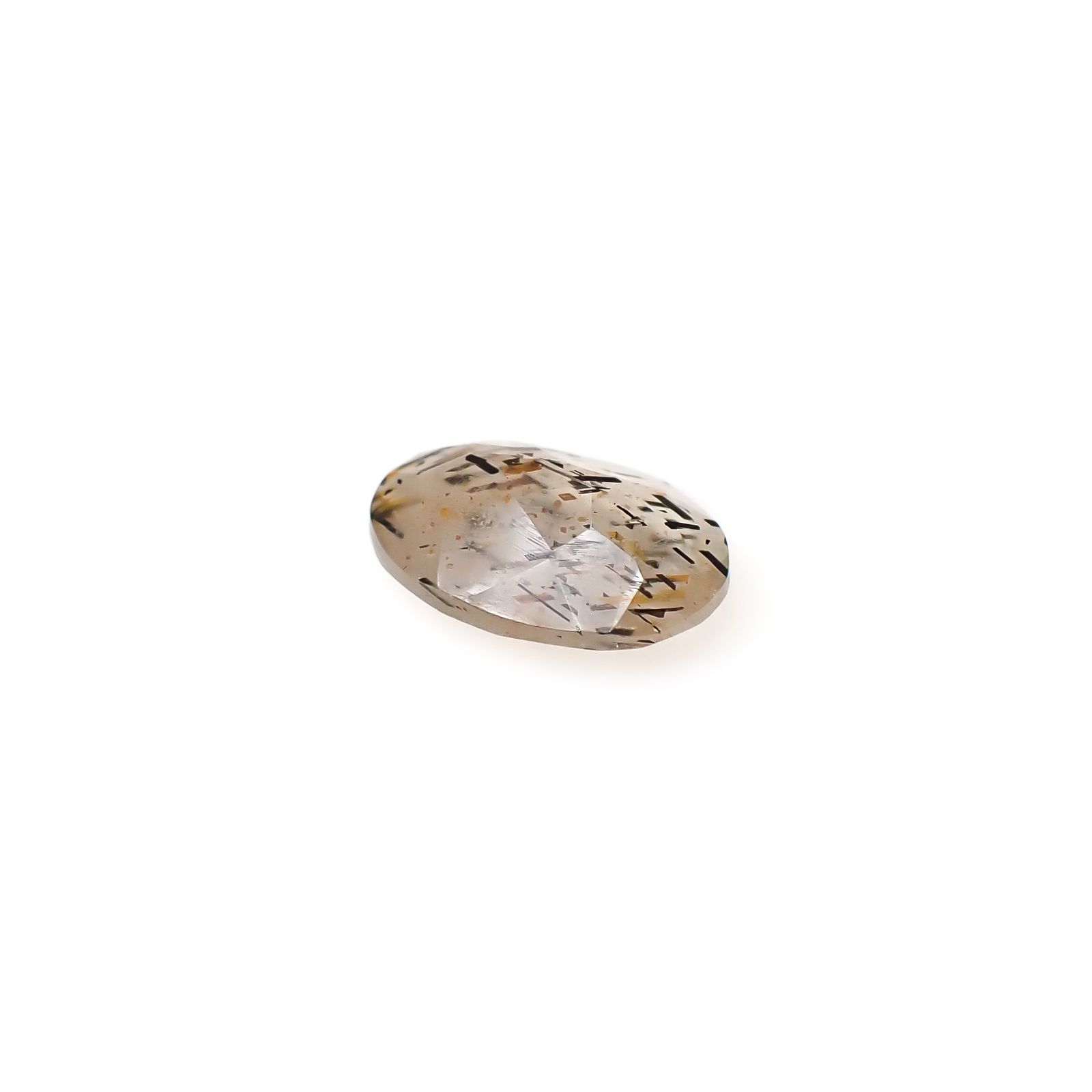 レインボーラティスサンストーン オーストラリア産 1.79ct [250229850]11.1x7.7mm前後