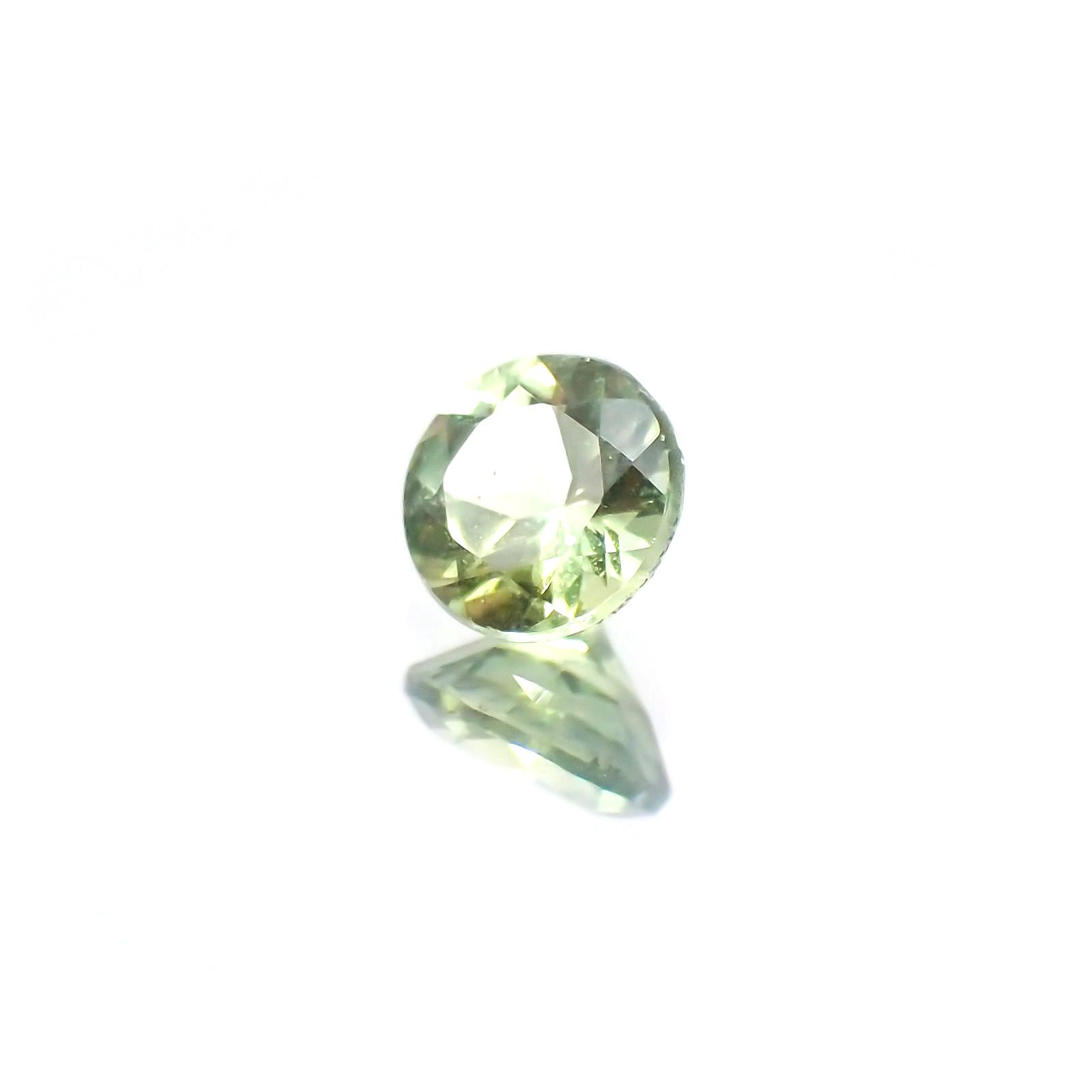 モンタナサファイア(宝石名サファイア) アメリカ・モンタナ州産 0.20ct 識別済[21029491]3.4×3.4mm前後