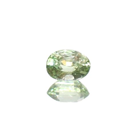 ミントガーネット(宝石名ガーネット)タンザニア産 識別済 0.66ct / 5.8x4mm前後 [251023064]