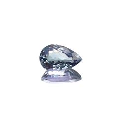 バイカラータンザナイト(宝石名タンザナイト) タンザニア産 ソ付(彩珠) 1.371ct / 8.7x5.5mm前後 [210711815]