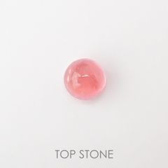 ペツォッタイト(ラズベリル) マダガスカル産 ルース 0.46ct[210410664]4.4×4.3mm前後