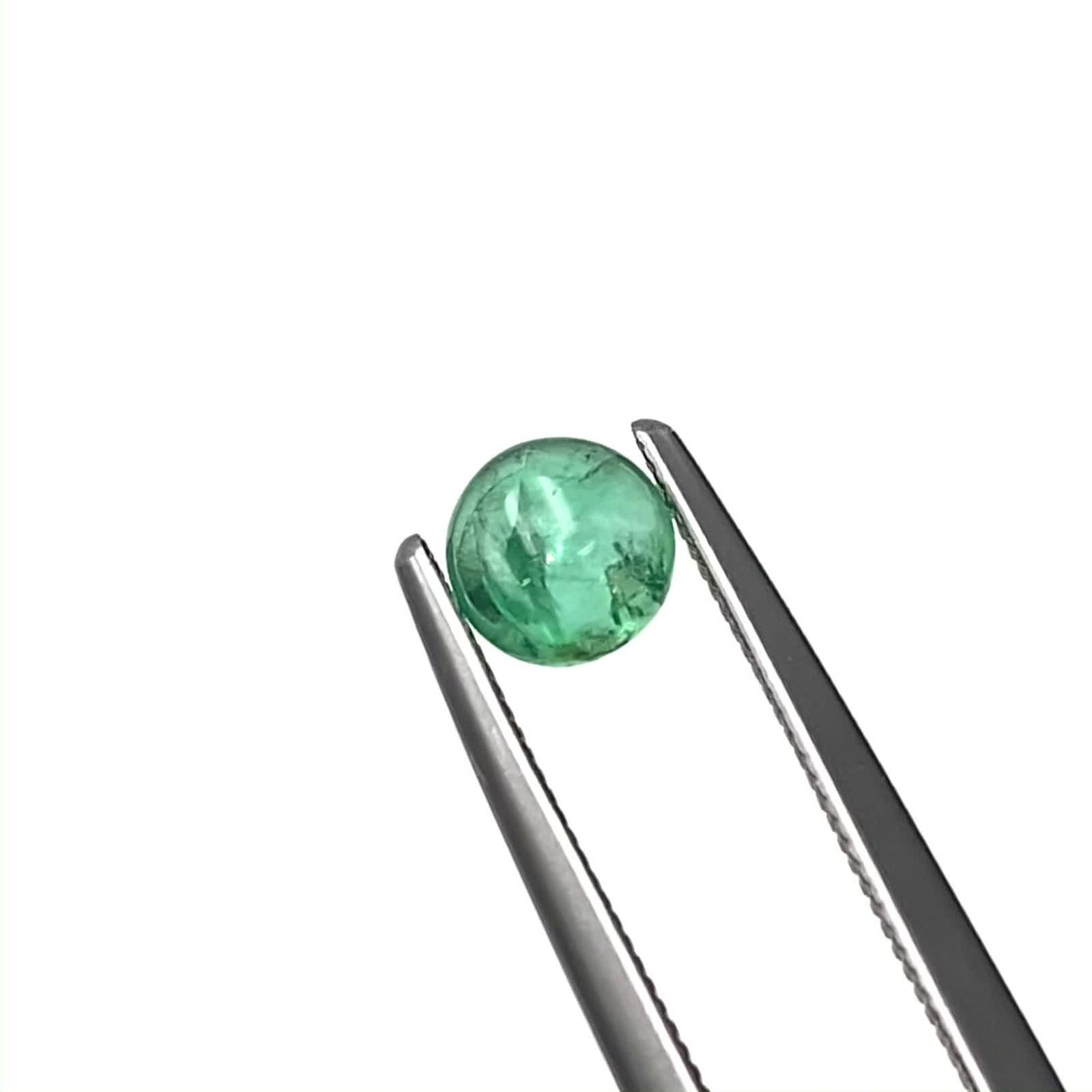エメラルド コロンビア産 0.49ct[240326511]4.9x4.9mm前後 | TOP STONE