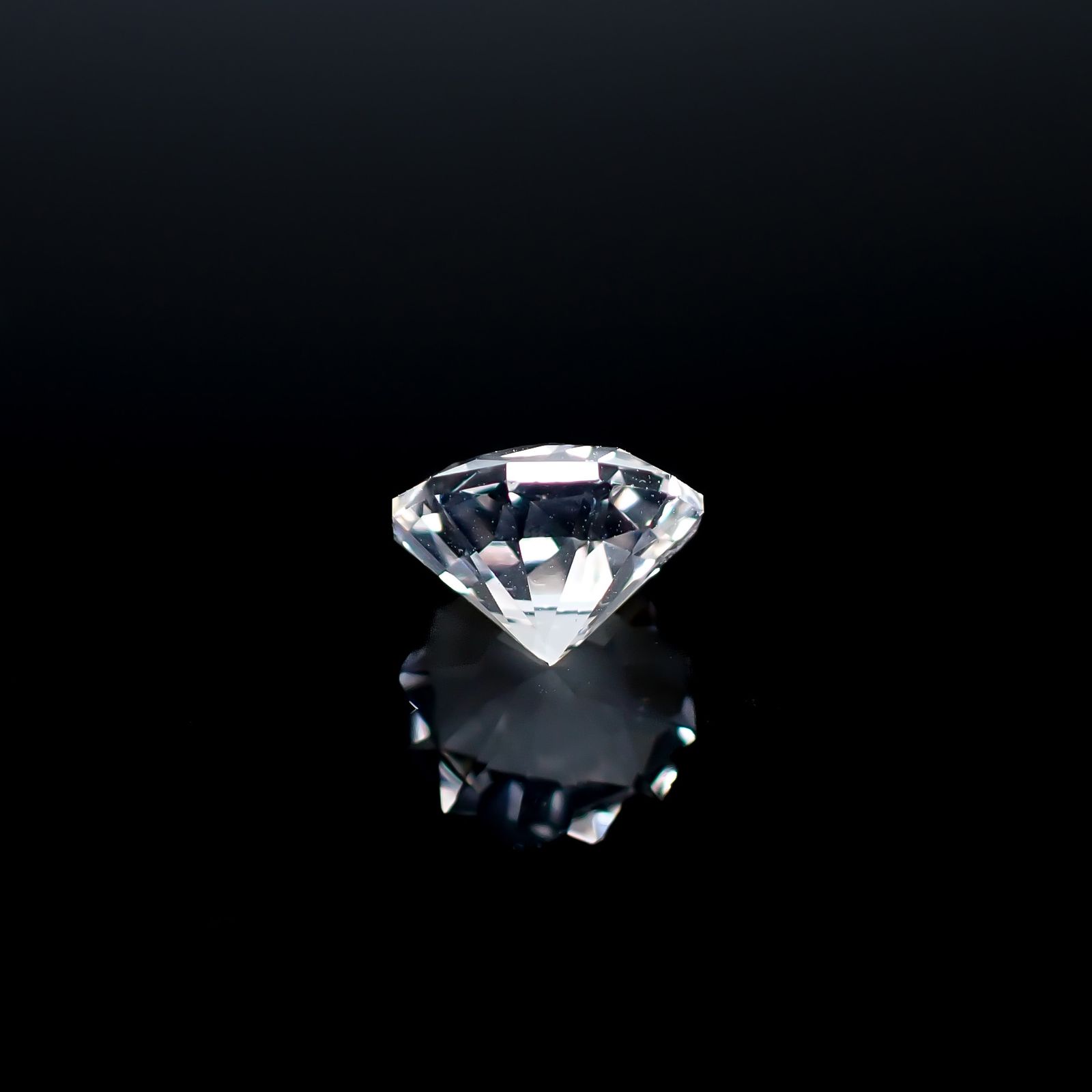 ◇カスタムカット◇ハーキマーダイヤモンド アメリカ・ニューヨーク州産 2.45ct / 9x9mm前後 [260632480]
