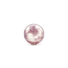 レピドライトインクォーツ ブラジル・ミナスジェライス州産 20.29ct / 18.2x18.1mm前後 [260331877]