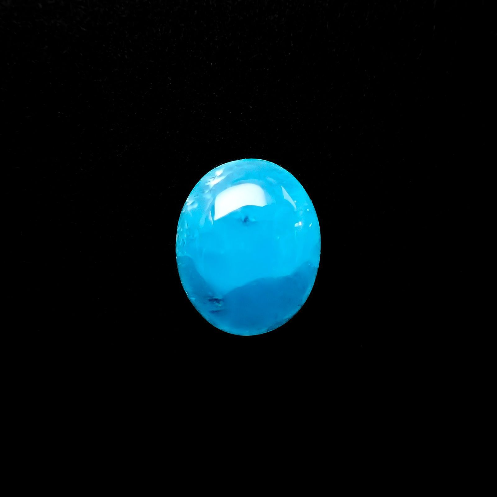 ヘミモルファイト(宝石名ヘミモルファイト)コンゴ民主共和国産 1.92ct 識別済[220917612]8.1x6.7mm前後