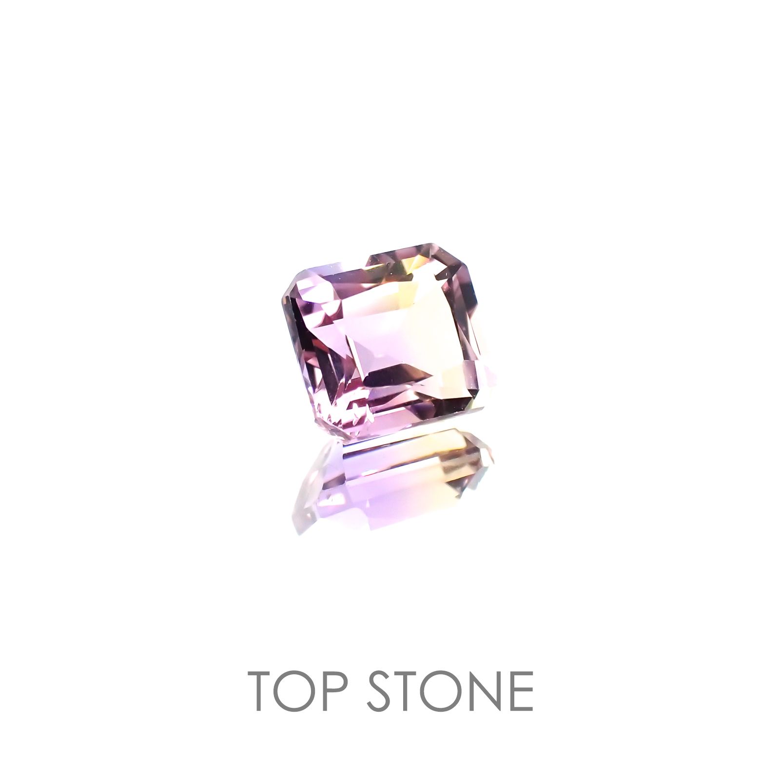 アメトリン ブラジル産 ルース 1.18ct[21038382]6.4×5.9mm前後