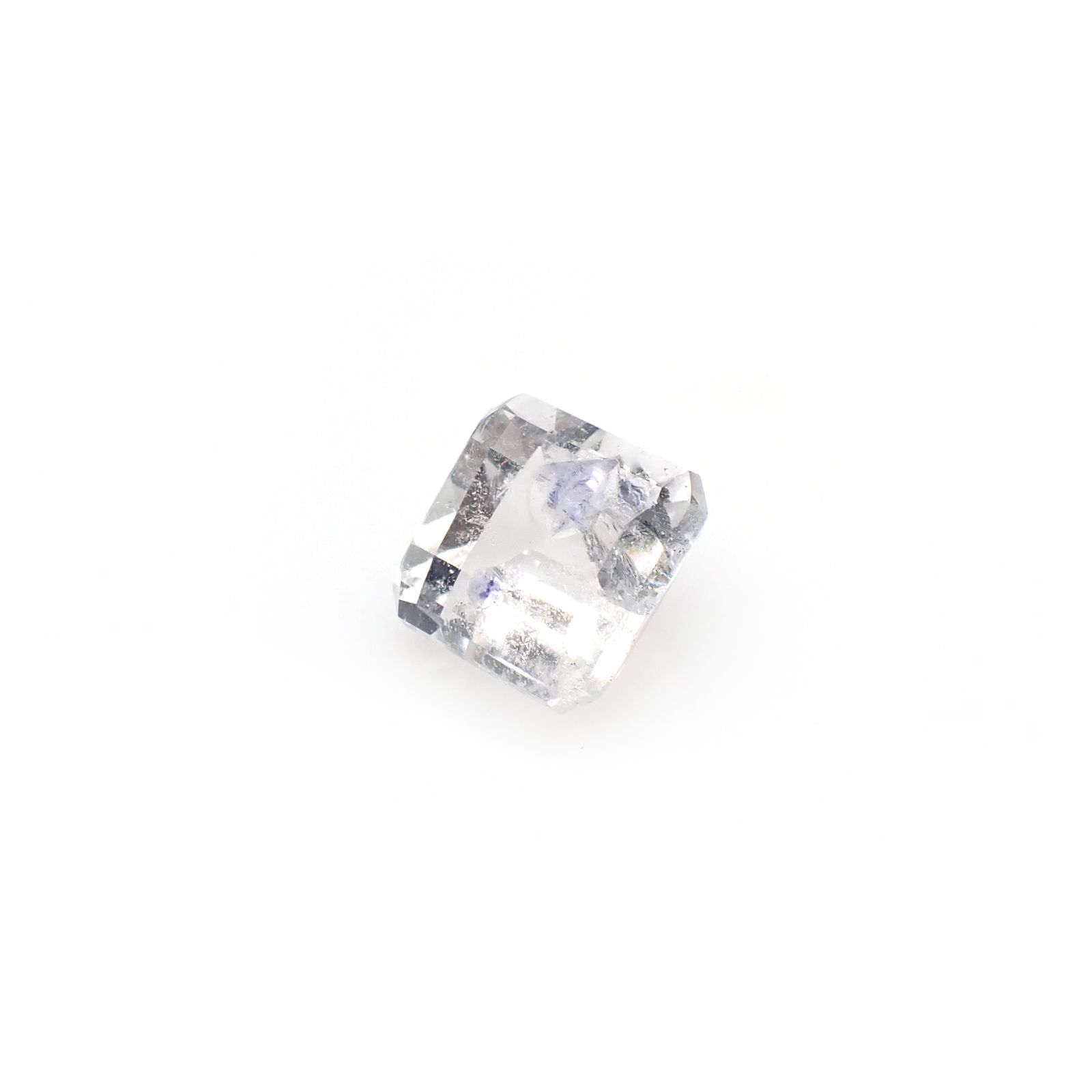 フローライトインクォーツ マダガスカル産 5.25ct [250329951]9.2x9.5mm前後