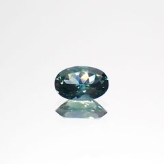 モンタナサファイア(宝石名サファイア)アメリカ・モンタナ州産 0.48ct 識別済[220616651]5.8x3.8mm前後