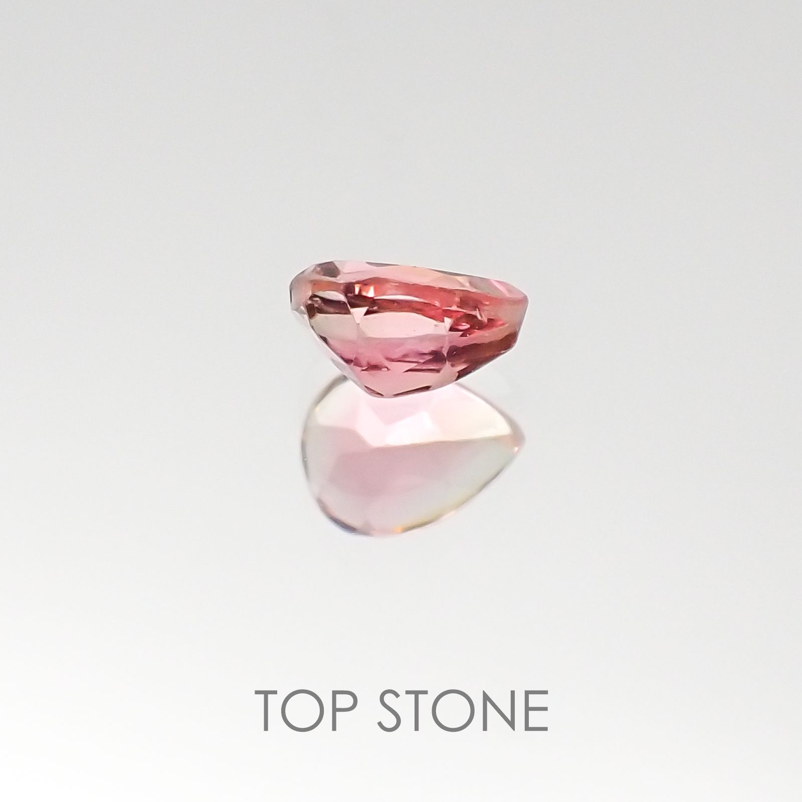 バイカラートルマリン ブラジル産 ルース 0.28ct[20095669]4.8×3.6mm前後