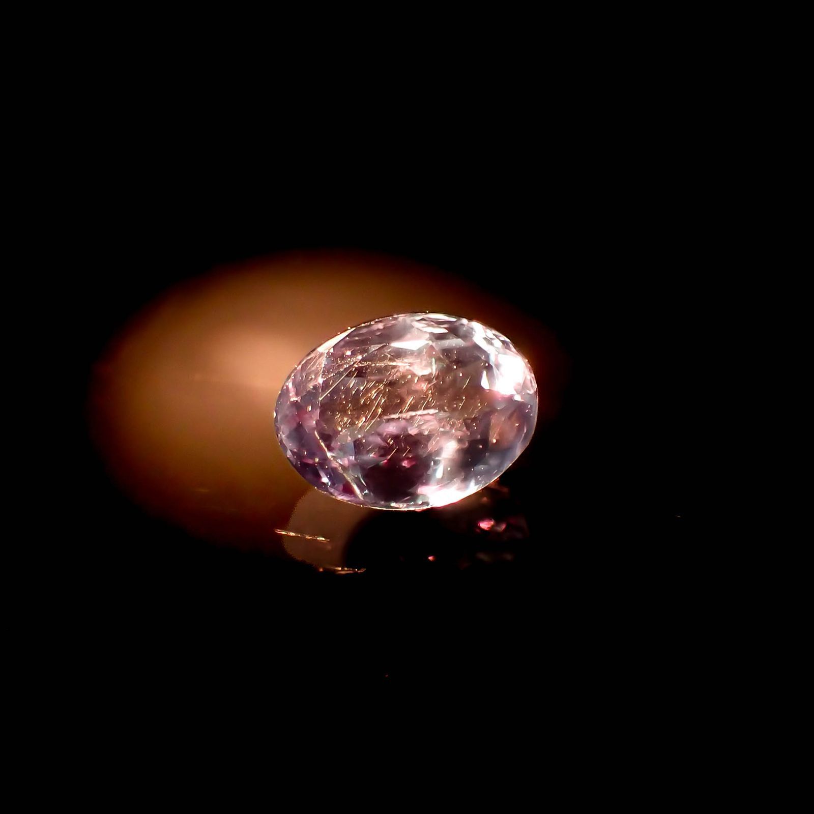 アレキサンドライト(宝石名アレキサンドライト)インド産 0.38ct 識別済[230120265]4.8x3.6mm前後
