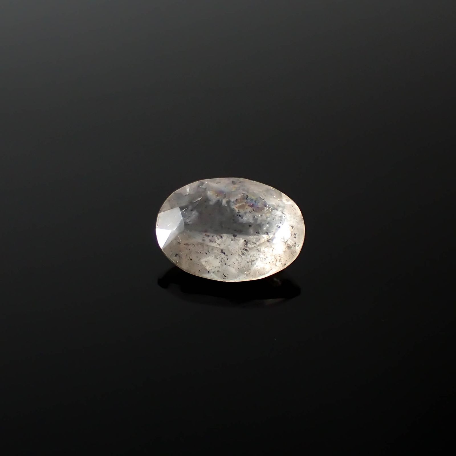 モスアクアマリン ブラジル産 3.16ct[240226054]12.1x8.9mm前後