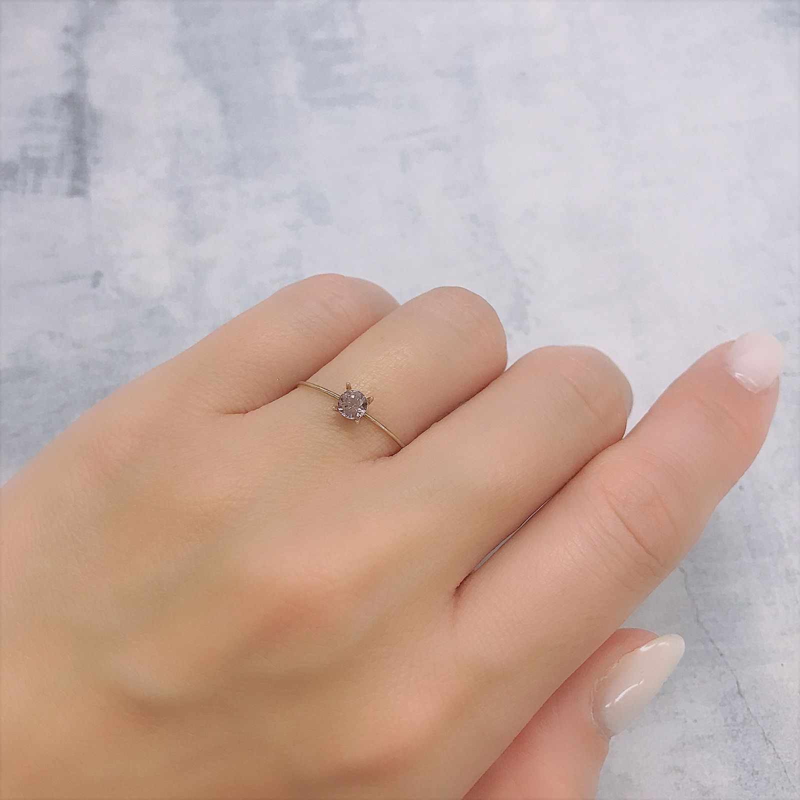 カラーシフトマラヤガーネット(宝石名ガーネット)タンザニア産 0.22ct 識別済[220616429]3.7x3.7mm前後