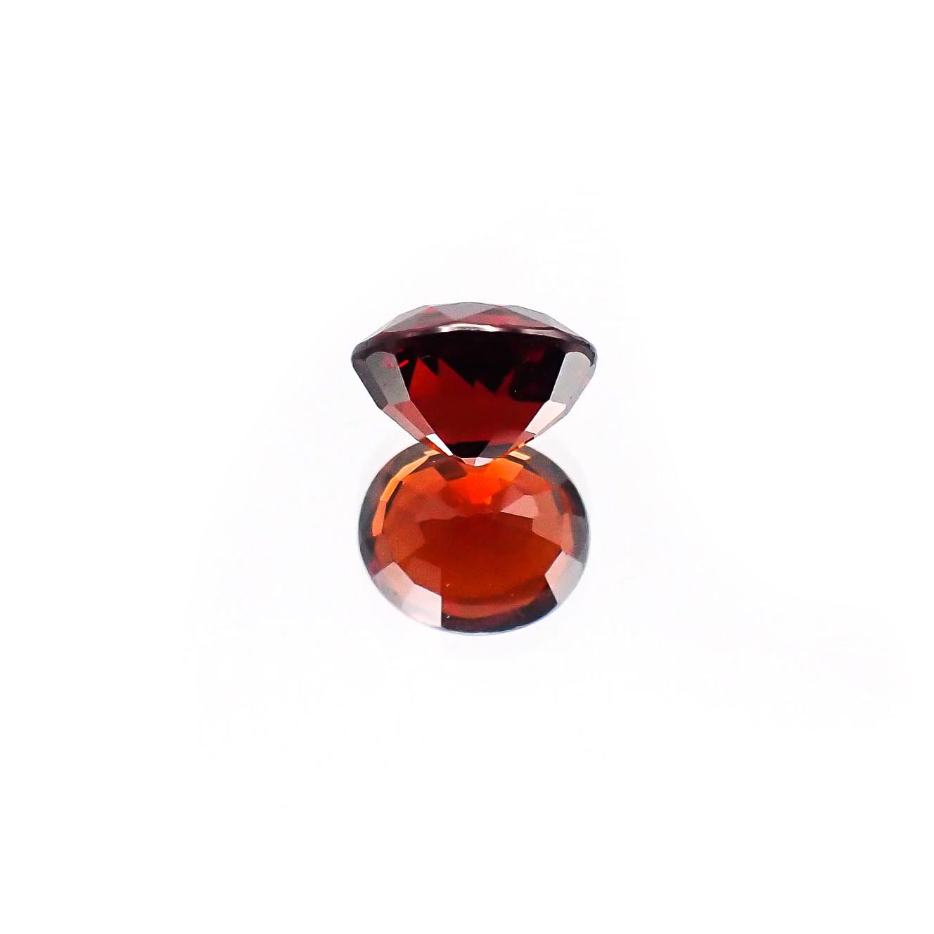 スペサルティンアルマンディンガーネット(宝石名スペサルティン アルマンディン・ガーネット)マダガスカル産 1.76ct 識別済[231023853]7.1x6.1mm前後
