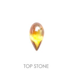 スファレライト(宝石名スファレライト) スペイン産 5.77ct 識別済[19111566]14.7×7.6mm前後
