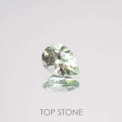 モンテブラサイト(宝石名モンテブラサイト)マダガスカル産 0.68ct 識別済[220115215]7x5.1mm前後