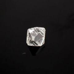ソーヤブルダイヤモンド(宝石名ダイアモンド) ロシア産 原石・結晶 0.088ct 識別済[210410556]2.9×2.8mm前後