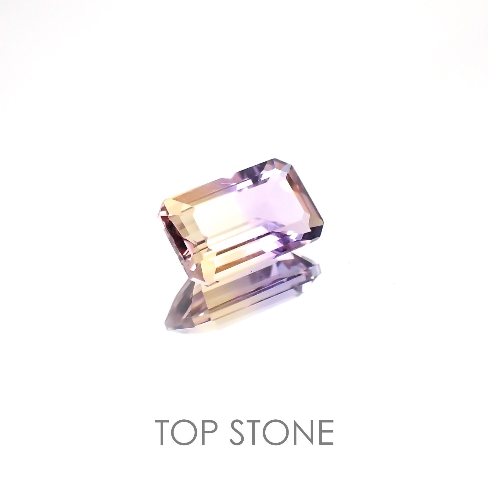 アメトリン ブラジル産 ルース 1.3ct[21038379]8.7×5.3mm前後