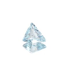 パライバトルマリン(宝石名トルマリン/別名パライバ・トルマリン)モザンビーク産 識別済 0.79ct / 7.4x6.7mm前後 [230522240]