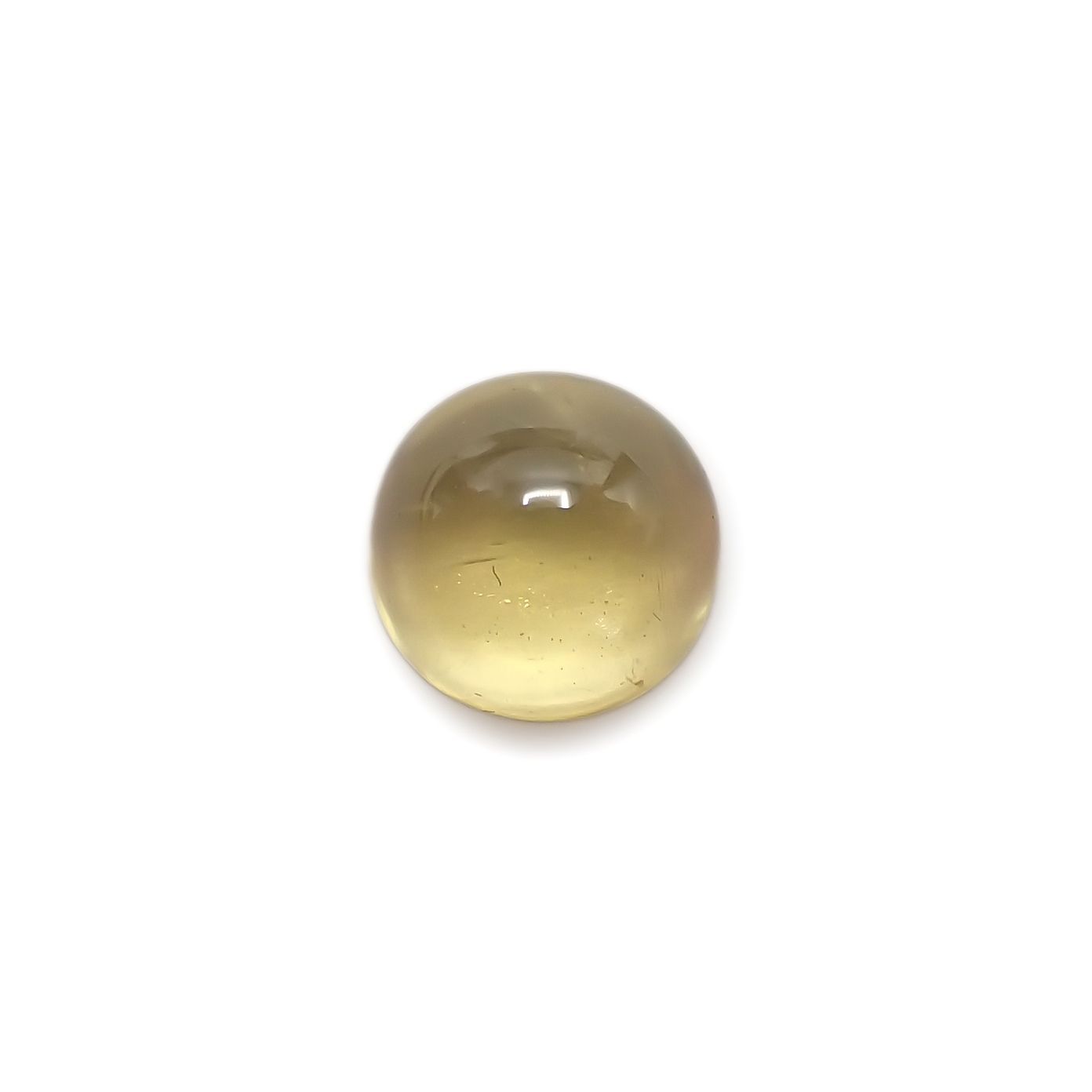 イエローベリルキャッツアイ(宝石名イエロー・ベリル キャッツアイ)ブラジル産 2.68ct 識別済[220917876]9x9mm前後