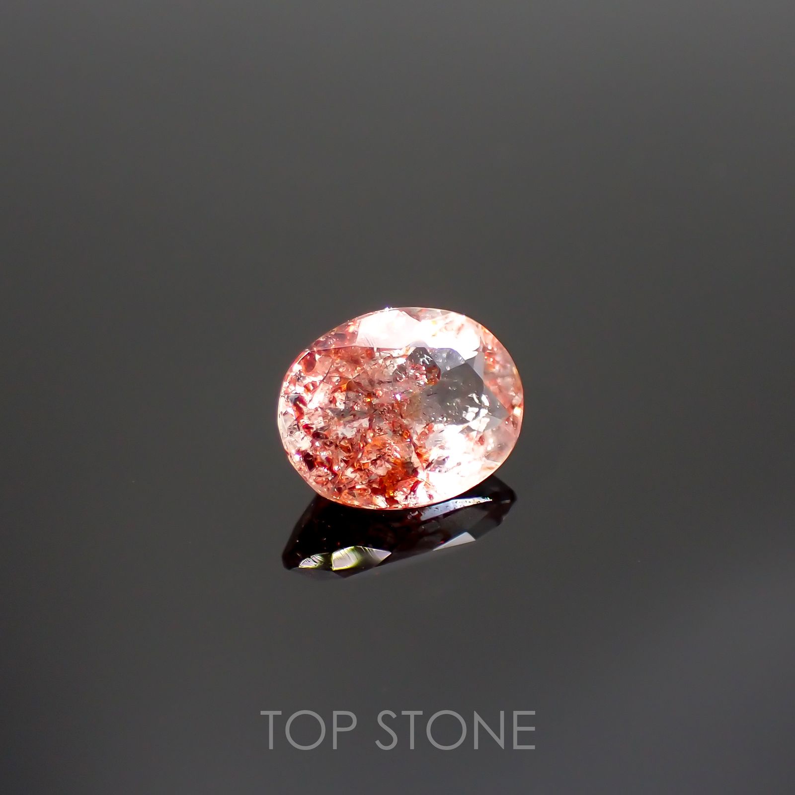 ファイヤークォーツ ナイジェリア産 1.76ct[220114752]9.4x7.3mm前後