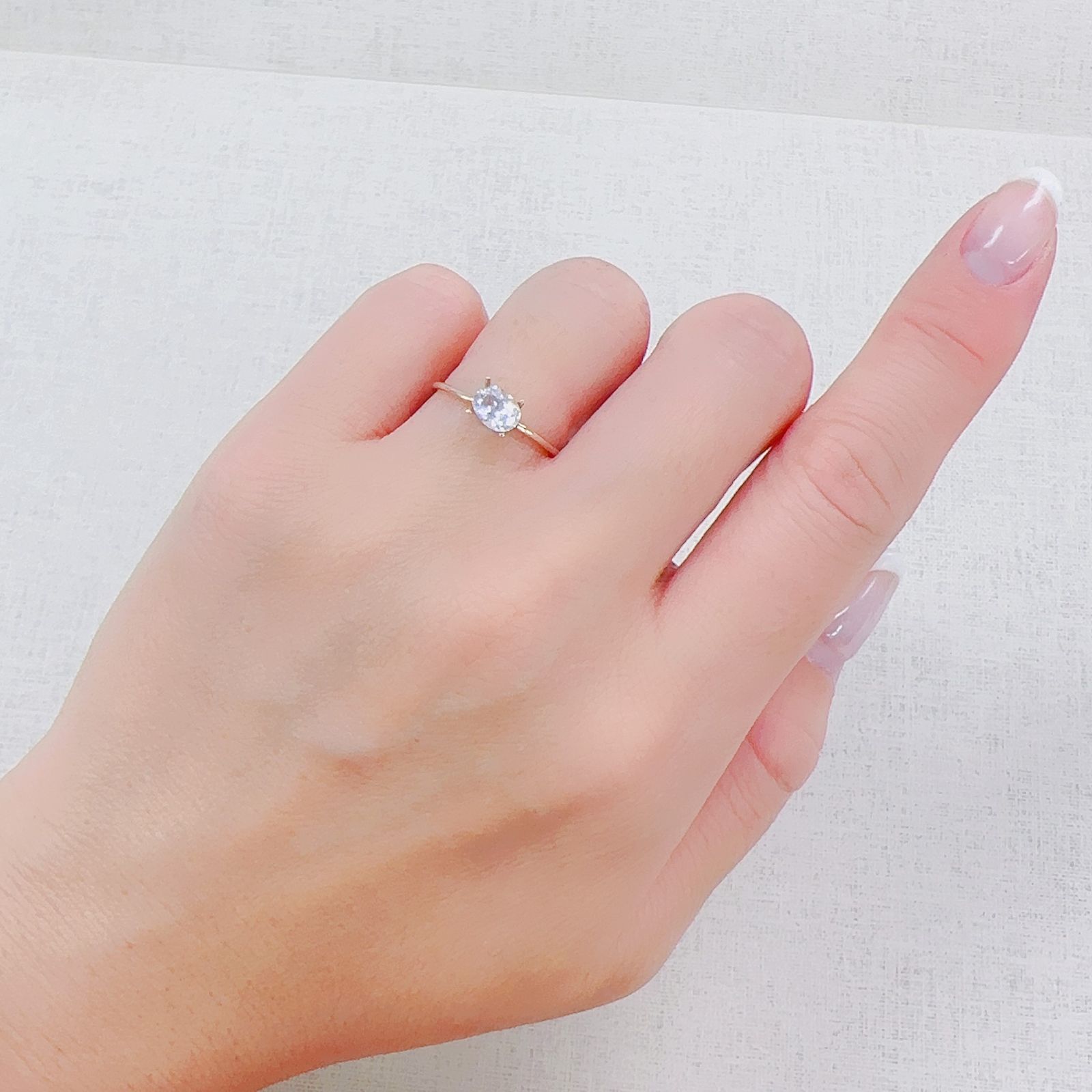 フェナカイト(宝石名フェナカイト)マダガスカル/ブラジル産 0.51ct 識別済[230522025]5.9x4.4mm前後