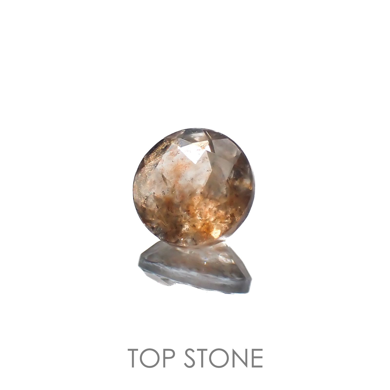 アベンチュリンアクアマリン ナイジェリア産 0.83ct[220917714]6.2x6.2mm前後