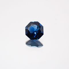 ◇オクタゴンカット◇サファイアSA(宝石名サファイア) マダガスカル産 0.14ct 識別済[21049064]3.2×3.1mm前後