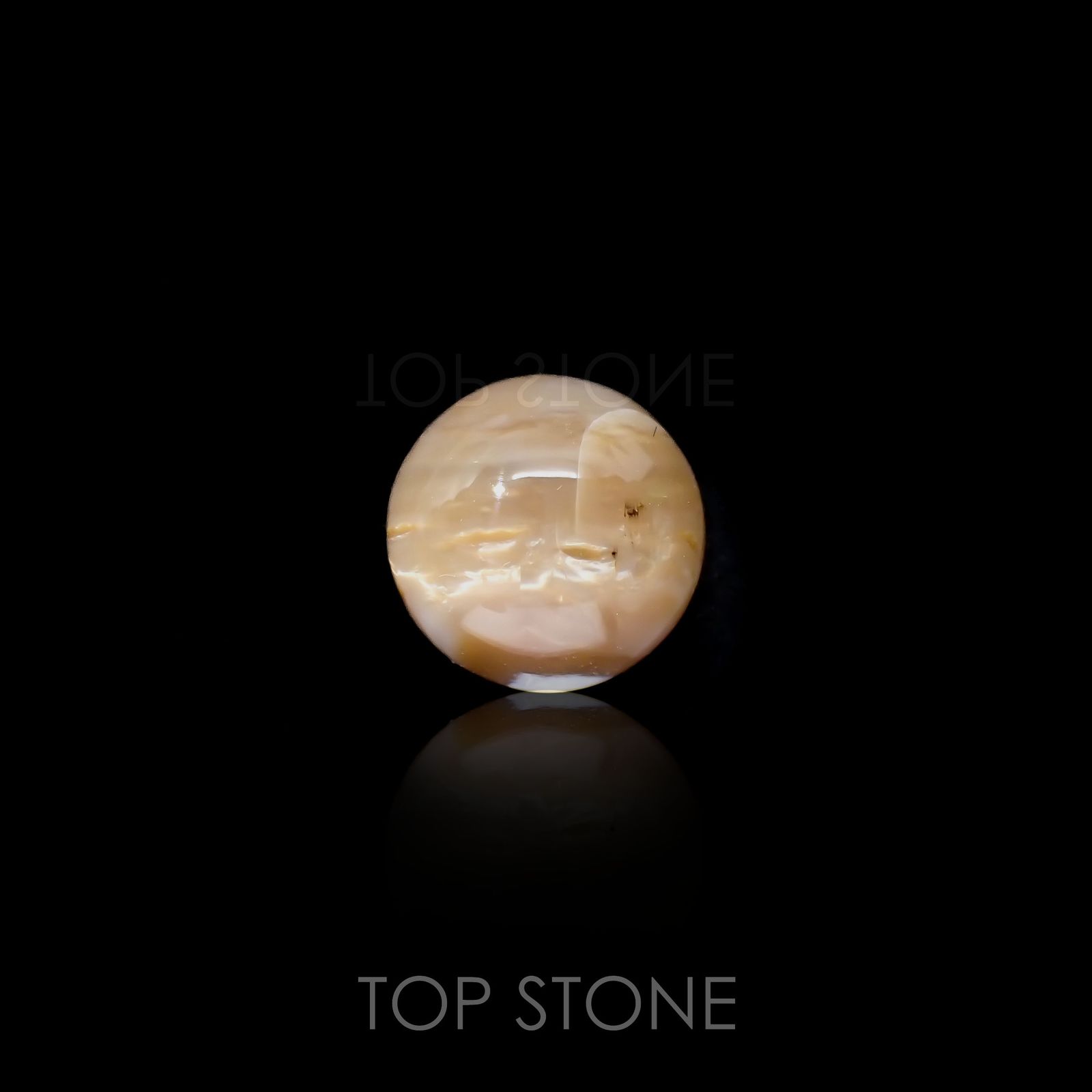 オパールキャッツアイ ブラジル・バイーア州産 1.60ct[220917857]7.9x7.8mm前後