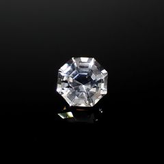 ◇オクタゴンカット◇レムリアンシードクリスタル(保証シール付き) ブラジル産 0.87ct [240326841]6.1x6.1mm前後