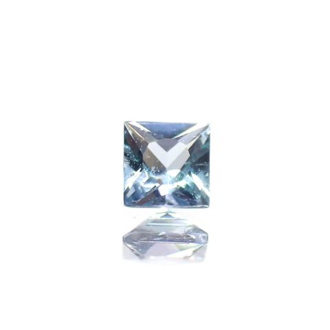 ◇プリンセスカット◇ブルーコーネルピン(宝石名コーネルピン)タンザニア産 識別済 0.12ct / 2.8x2.8mm前後 [230421860]