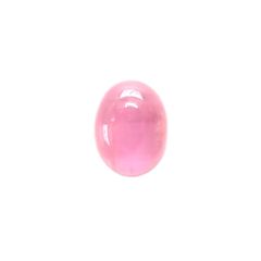 ペツォッタイトキャッツアイ(ラズベリル)(宝石名ペツォッタイト・キャッツアイ) マダガスカル産 0.484ct ソ付(彩珠)[210811976]5.5×4.2mm前後