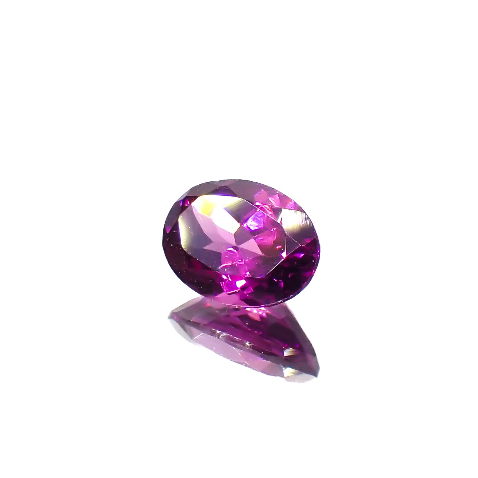 グレープガーネット ブラジル産 0.99ct[230823175]7.1x5.1mm前後
