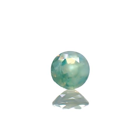 シルキーアレキサンドライト ブラジル・ミナスジェライス州ヘマチタ鉱山産 0.12ct [241129507]3x3mm前後