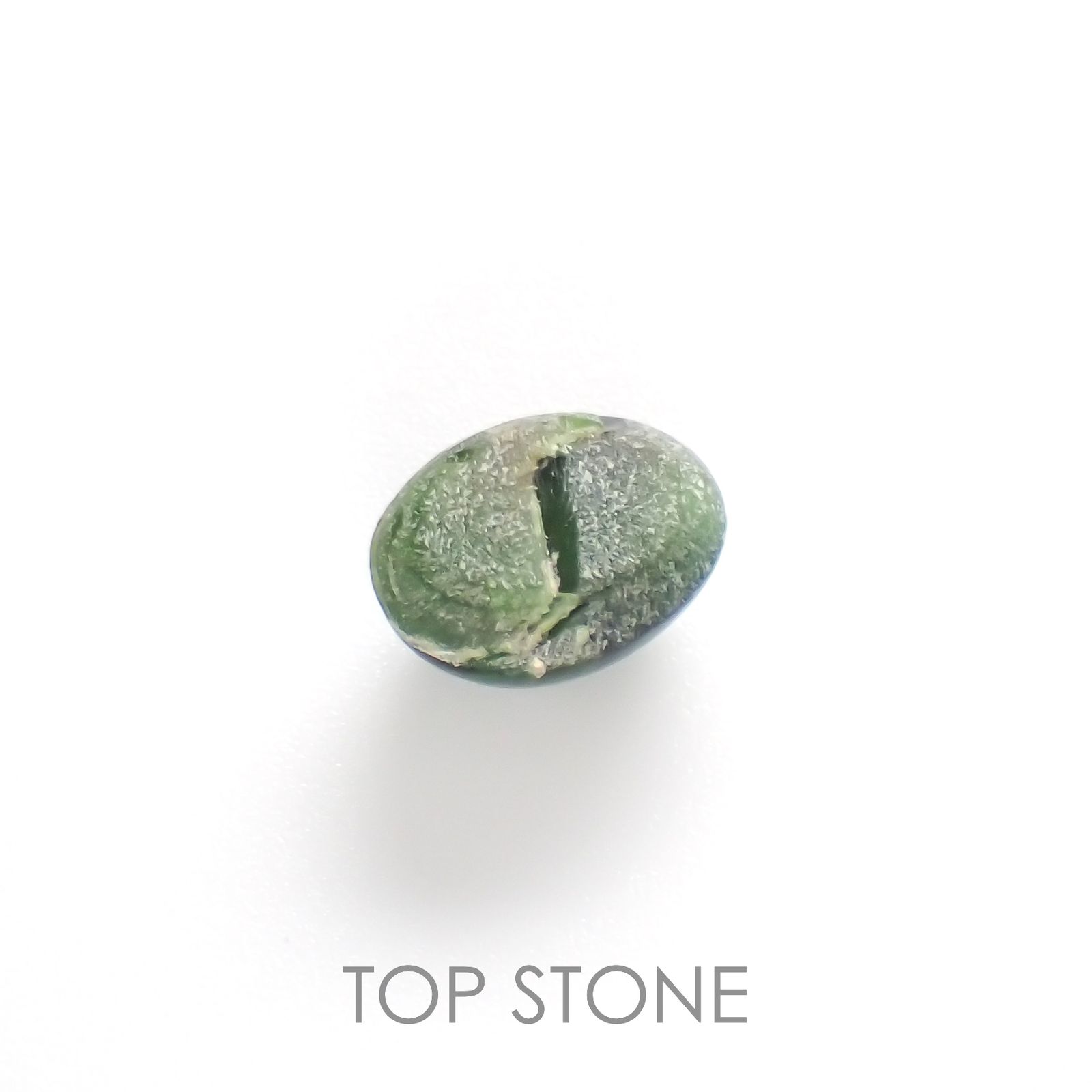 ダイオプサイドキャッツアイ(宝石名ダイオプサイト・キャッツアイ)ロシア産 3.518ct ソ付(CGL)[230120307]9.9x8mm前後