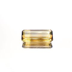 バイカラークリソベリル(宝石名バイカラー・クリソベリル)マダガスカル産 0.80ct 識別済[220114196]8.5x3.6mm前後