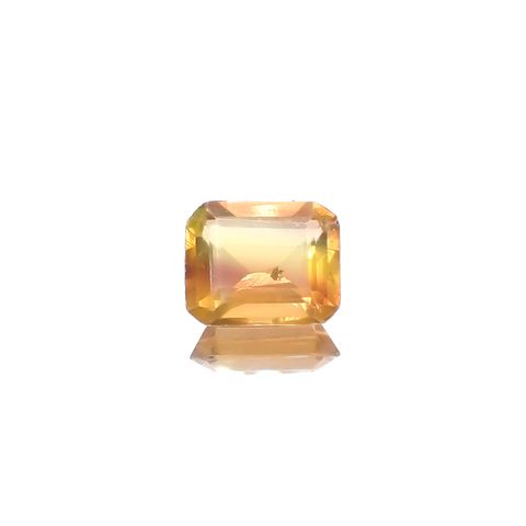 パーティカラーフローライト フルオレッセンス ブラジル産 3.46ct[240326909]9.8x7.9mm前後