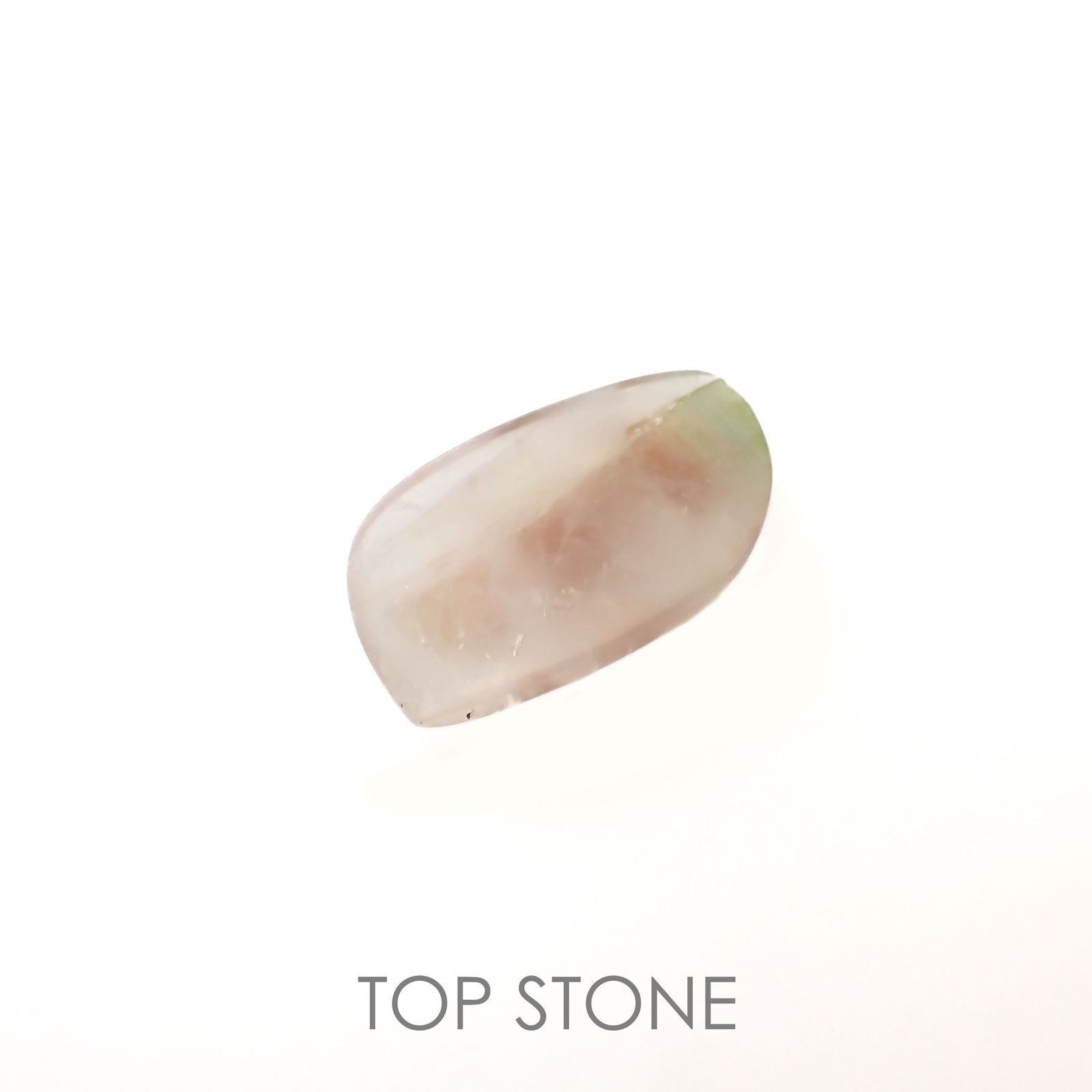 ◇フリーフォーム◇ミラクルトルマリンインクォーツ(宝石名トルマリネーテッド・クォーツ)ブラジル産 21.55ct 識別済[220917721]28.7x16mm前後