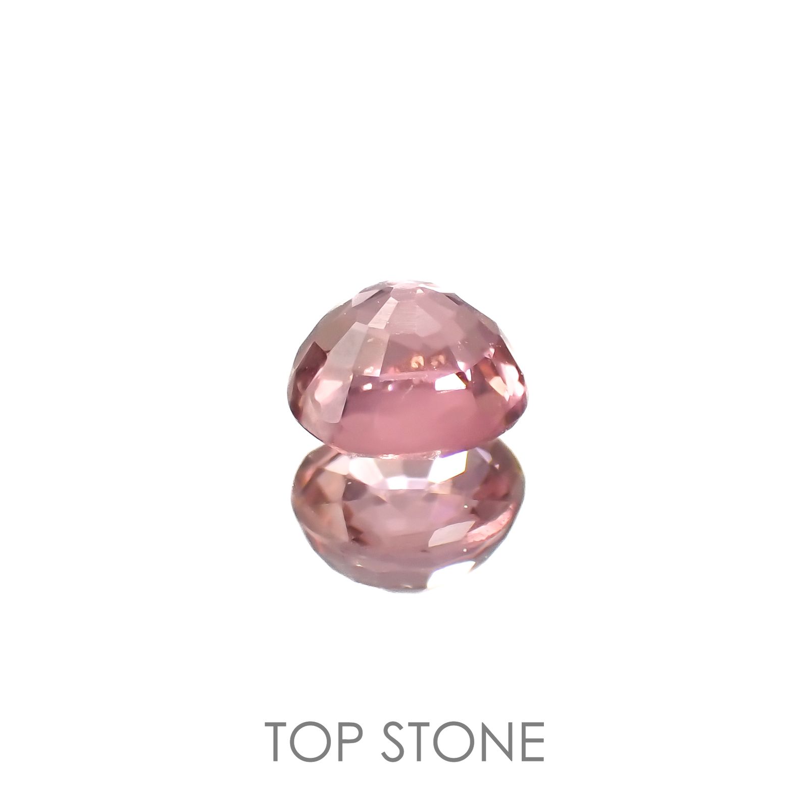 ローズピンクトルマリン(宝石名ピンク・トルマリン)ブラジル/アフリカ産 0.47ct 識別済[221018338]4.8x4.5mm前後