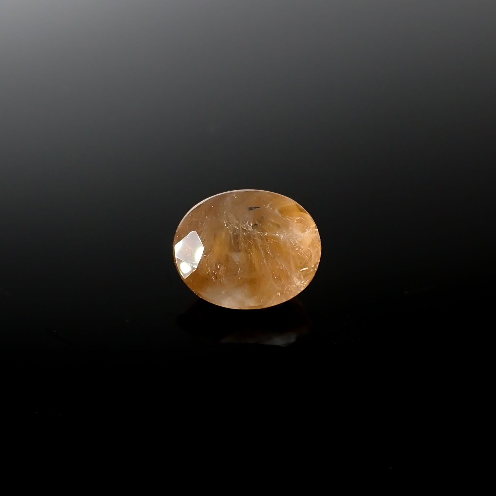 ポンポンクォーツ ブラジル産 7.28ct[240427217]13.7x11.3mm前後