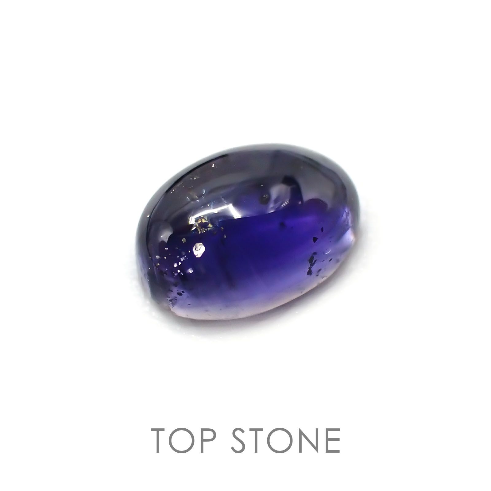 アイオライトサンストーン ブラジル産 ルース 0.51ct[21039622]5.9×4mm前後