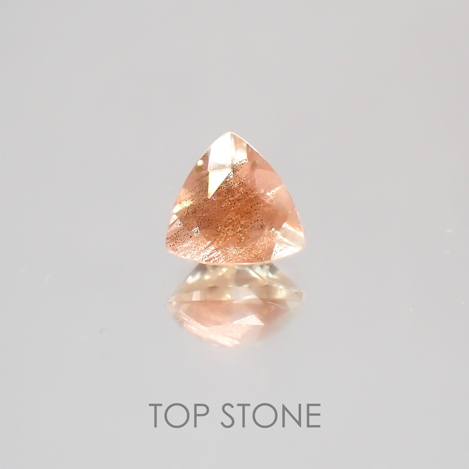 オレゴンサンストーン　ルース　ペンタゴンカット オレゴンサンストーン 1.48ct 7.0mm オクタゴナルカットルース