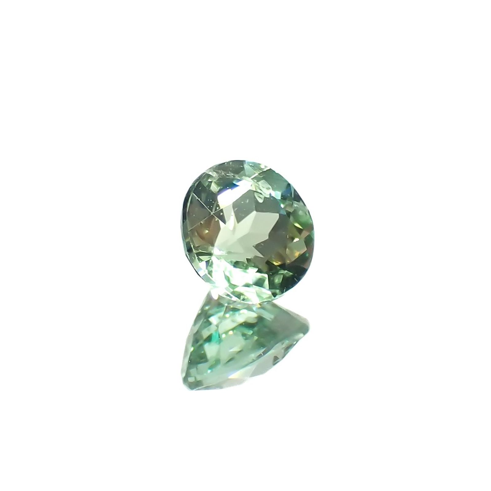 バナジウムコーネルピン(宝石名コーネルピン)タンザニア・タンガ州産 識別済 0.42ct / 4.6x4.4mm前後 [230320926]