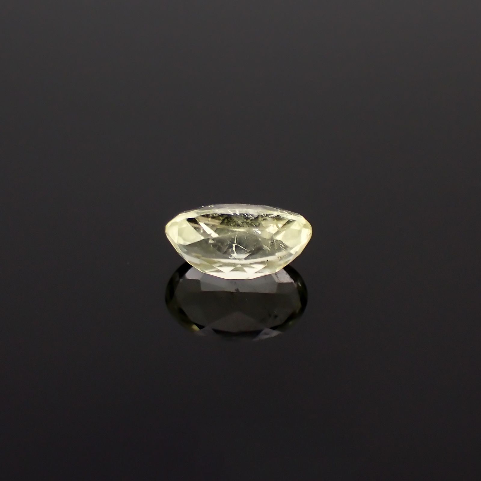 ブラジリアナイト(宝石名ブラジリアナイト)ブラジル産 1.29ct 識別済[230220689]8.5x5.5mm前後