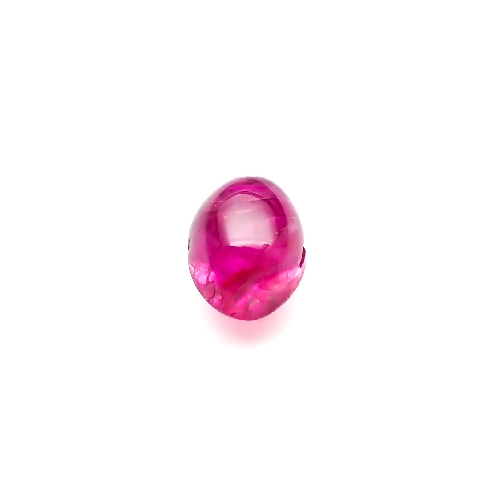 ルビー 非加熱(宝石名ルビー)ビルマ産 0.84ct 識別済[240628066]5.3x4mm前後
