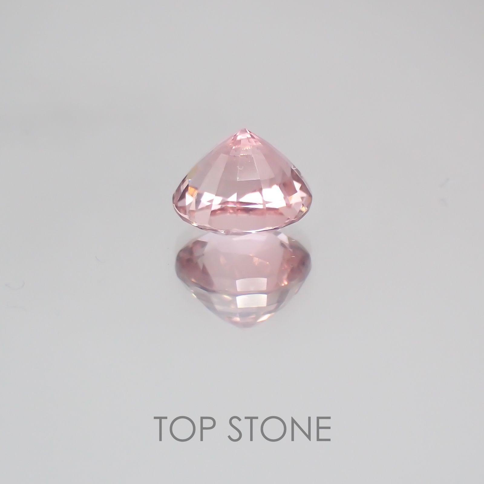 ピンクトルマリン パパラチャカラー ルワンダ産 ルース 1.14ct[21039977]6.3×6.3mm前後